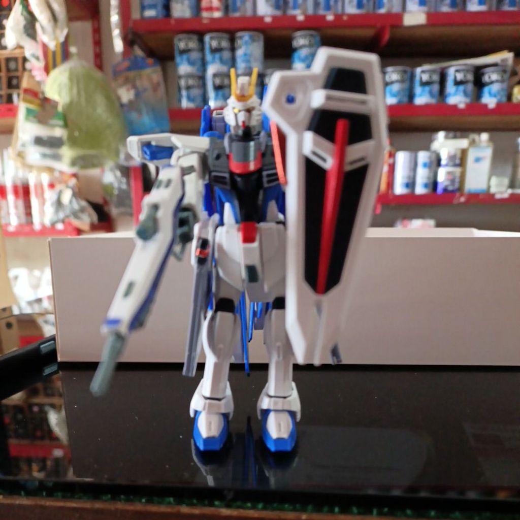 Gundam Gunpla HG Freedom Sudah di rakit