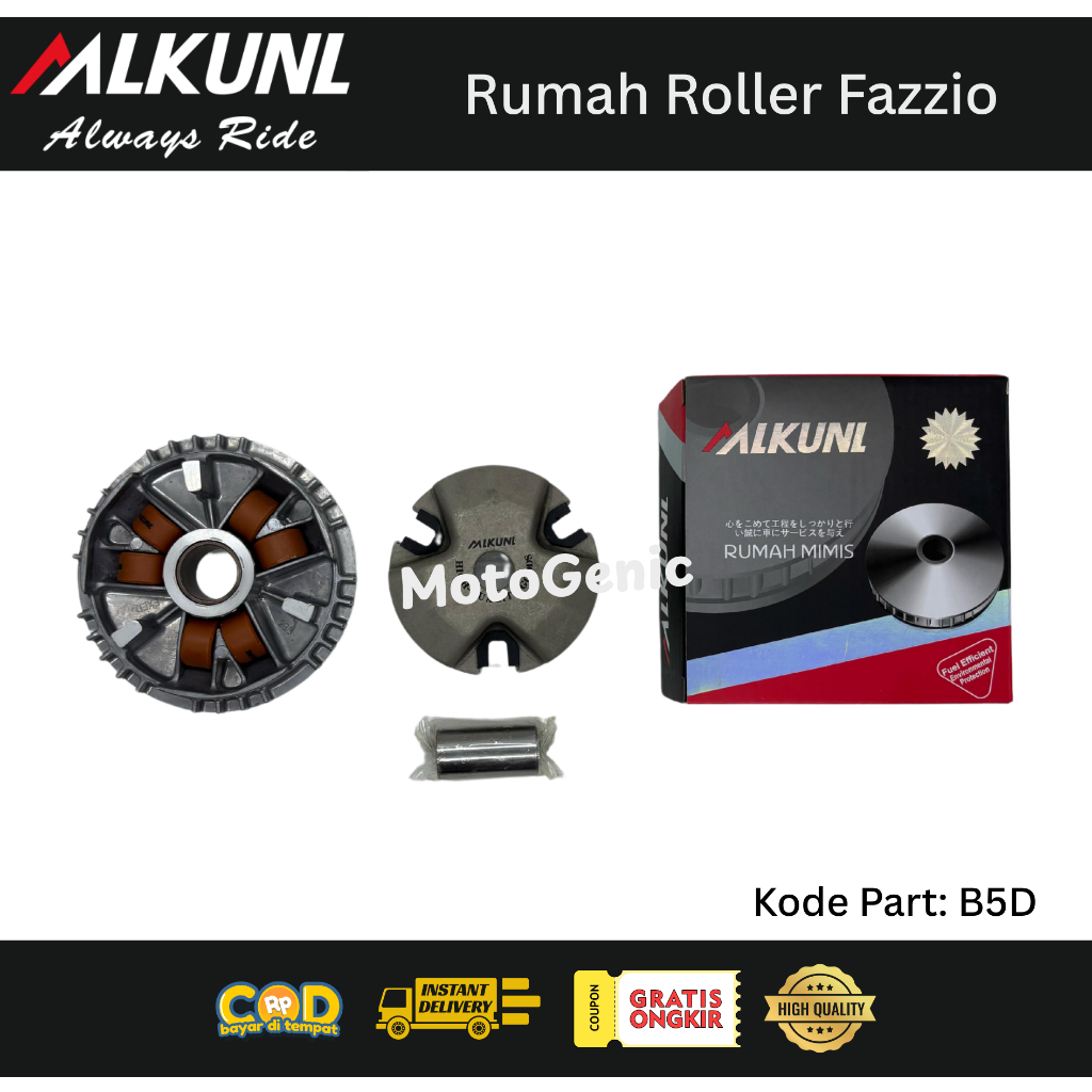RUMAH ROLLER SET FAZZIO MLKUNL