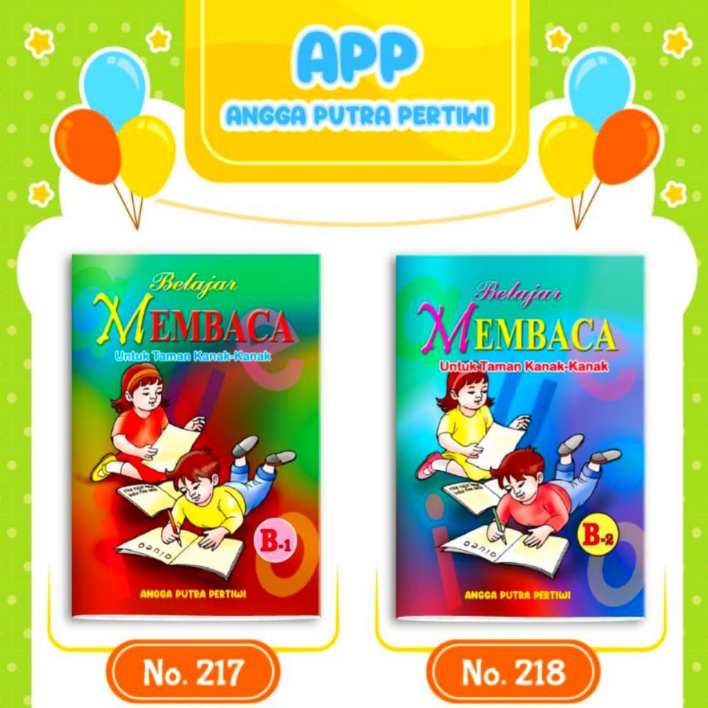 Buku Belajar Membaca TK Paud|Buku Membaca Tk