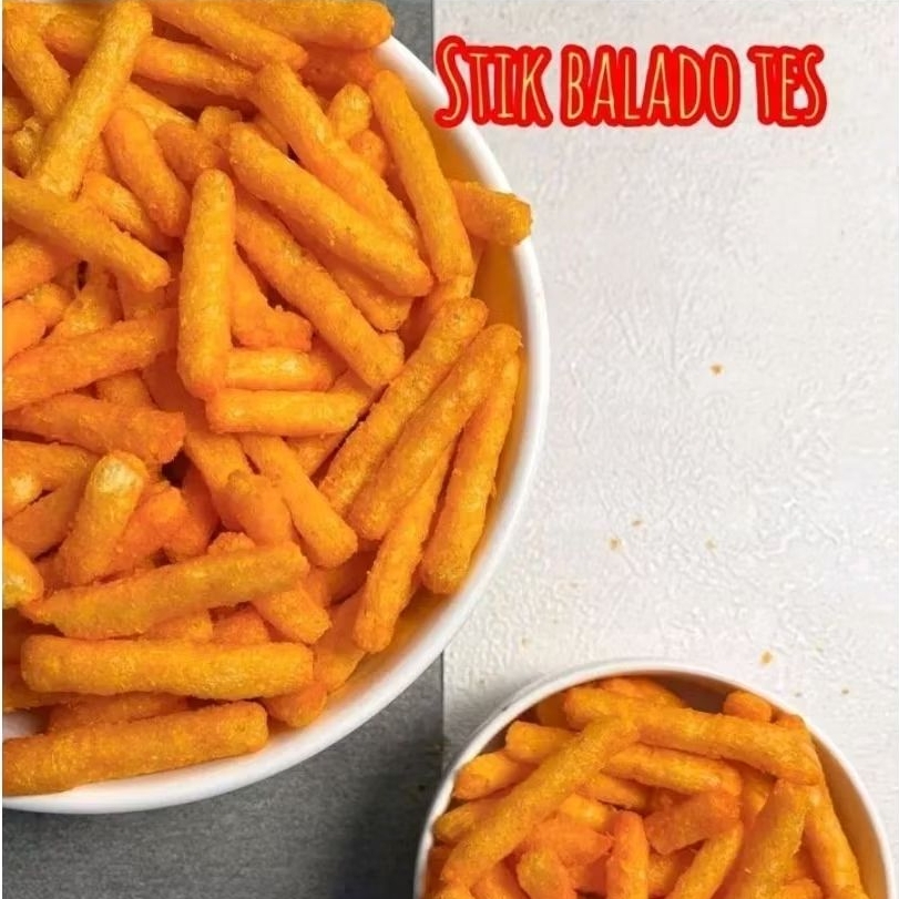 

STIK JAGUNG BALADO 500GR (1/2KG) - JAGUAR MANDALA TES - SNACK CEMILAN PEDAS BALADO