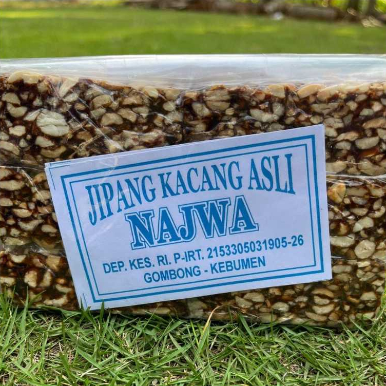 

Jipang Kacang Manis Oleh - oleh Khas Kebumen - Ting Ting Kacang Tanpa Pemanis Buatan - Enting enting Kacang Tanah - Teng Teng Kacang Kemasan 200 Gram