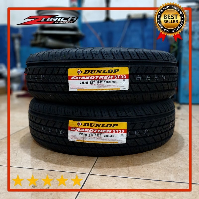 Ban Mobil 225 60 R17 Merek Dunlop Grandtrex St30 Ukuran 225 60 R17 Tubles