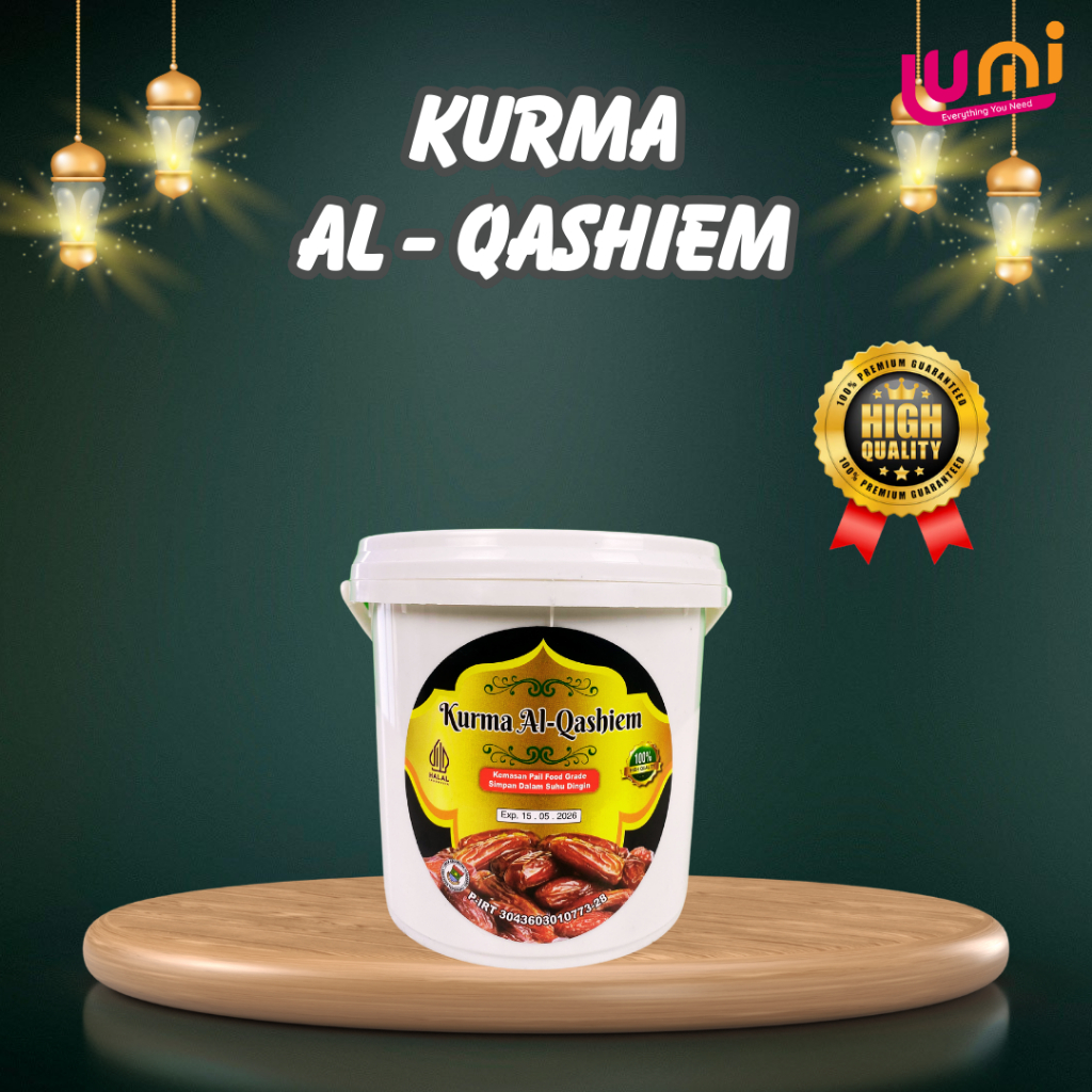 

Kurma Al Qashiem Original 500 Gram – Manis, Lembut, Penuh Manfaat
