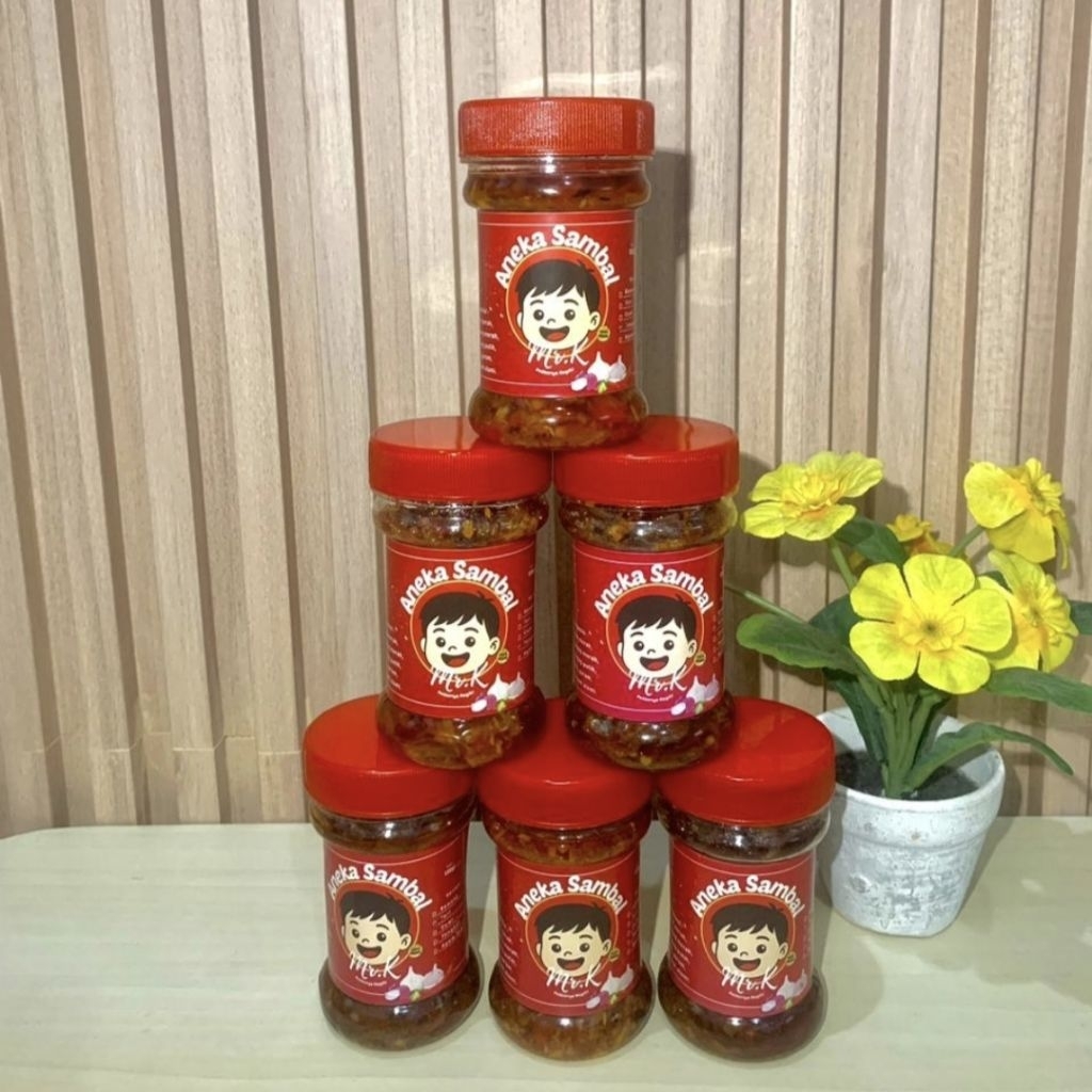 

ANEKA SAMBAL MR.K 130gr || Sambal Murah Jakarta Barat