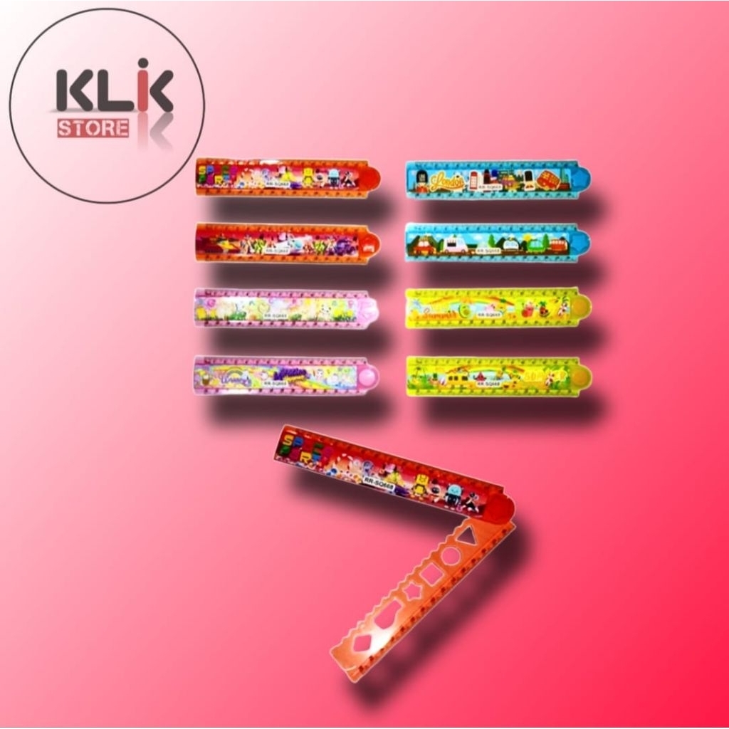 

Penggaris Lipat 30cm Karakter / Garisan Fancy Lucu
