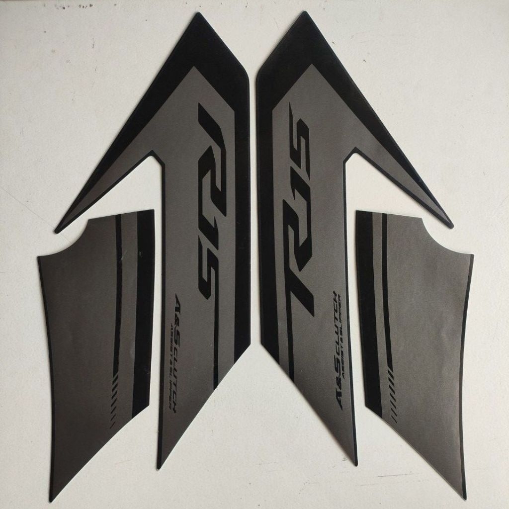 Striping Yamaha R 15 Connected 2025 Full Hitam Lis Standar