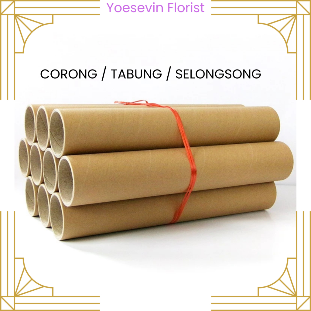 

Tabung / Corong / Selongsong EXTRA PACKAGING TEBAL Kertas Buket Bunga