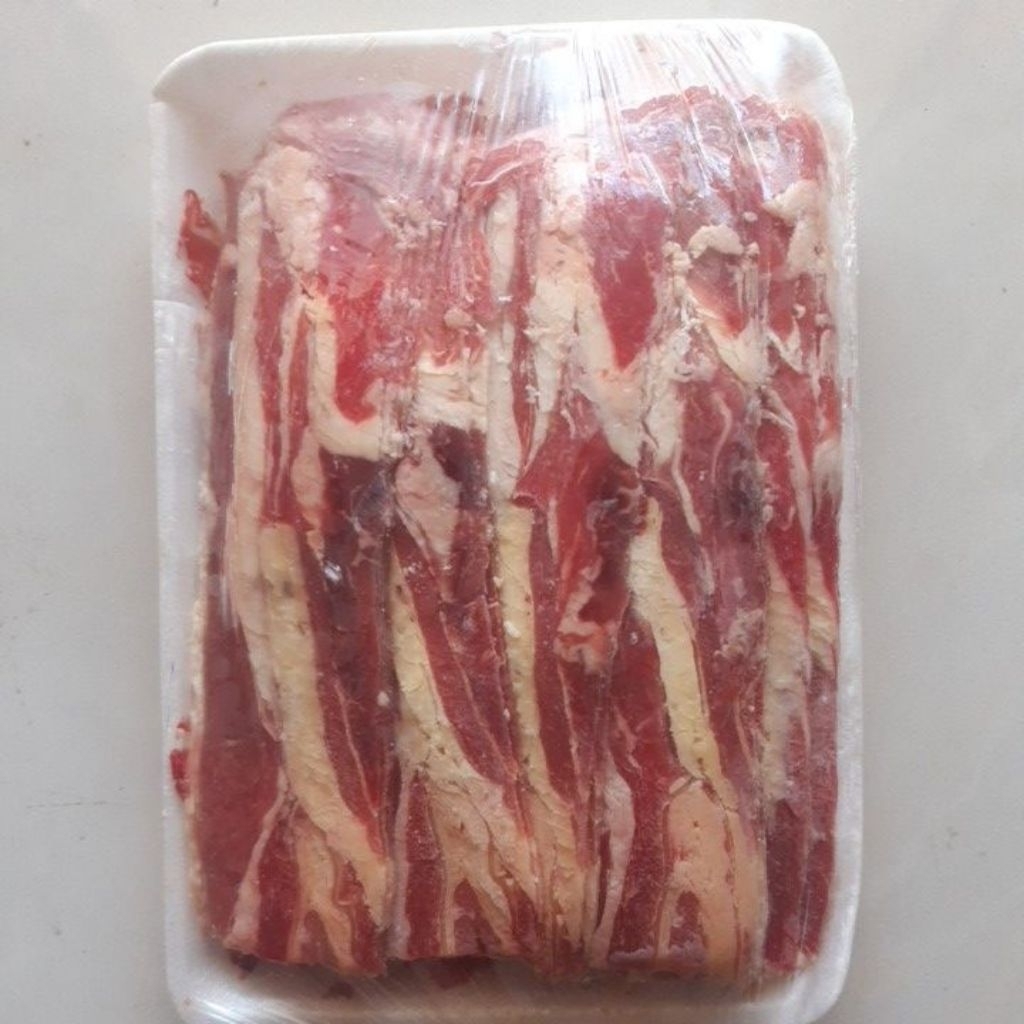 

Beef Slices Mix Fat 500gr