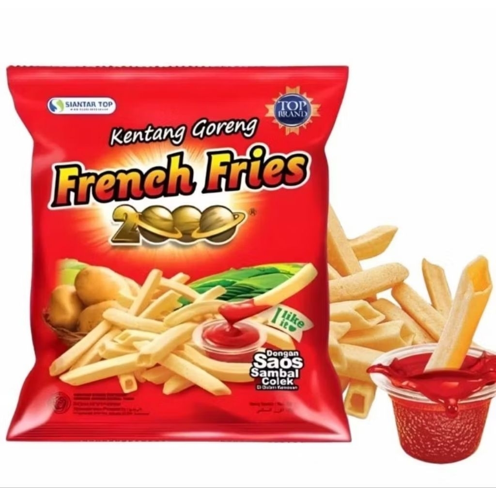 

FRENCH FRIES KENTANG GORENG 130GR(SIANTAR TOP 2000)