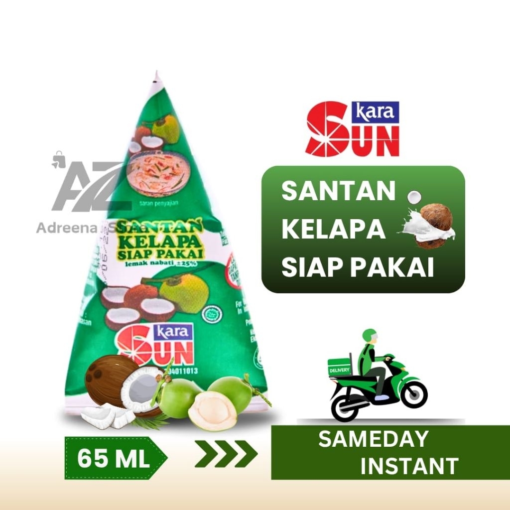 

Santan Sun Kara TCA 65ml | Sunkara Santan Kelapa