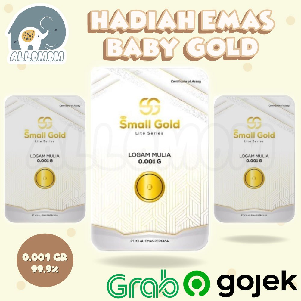 FREE GIFT EMAS BABY GOLD 0,001 GRAM