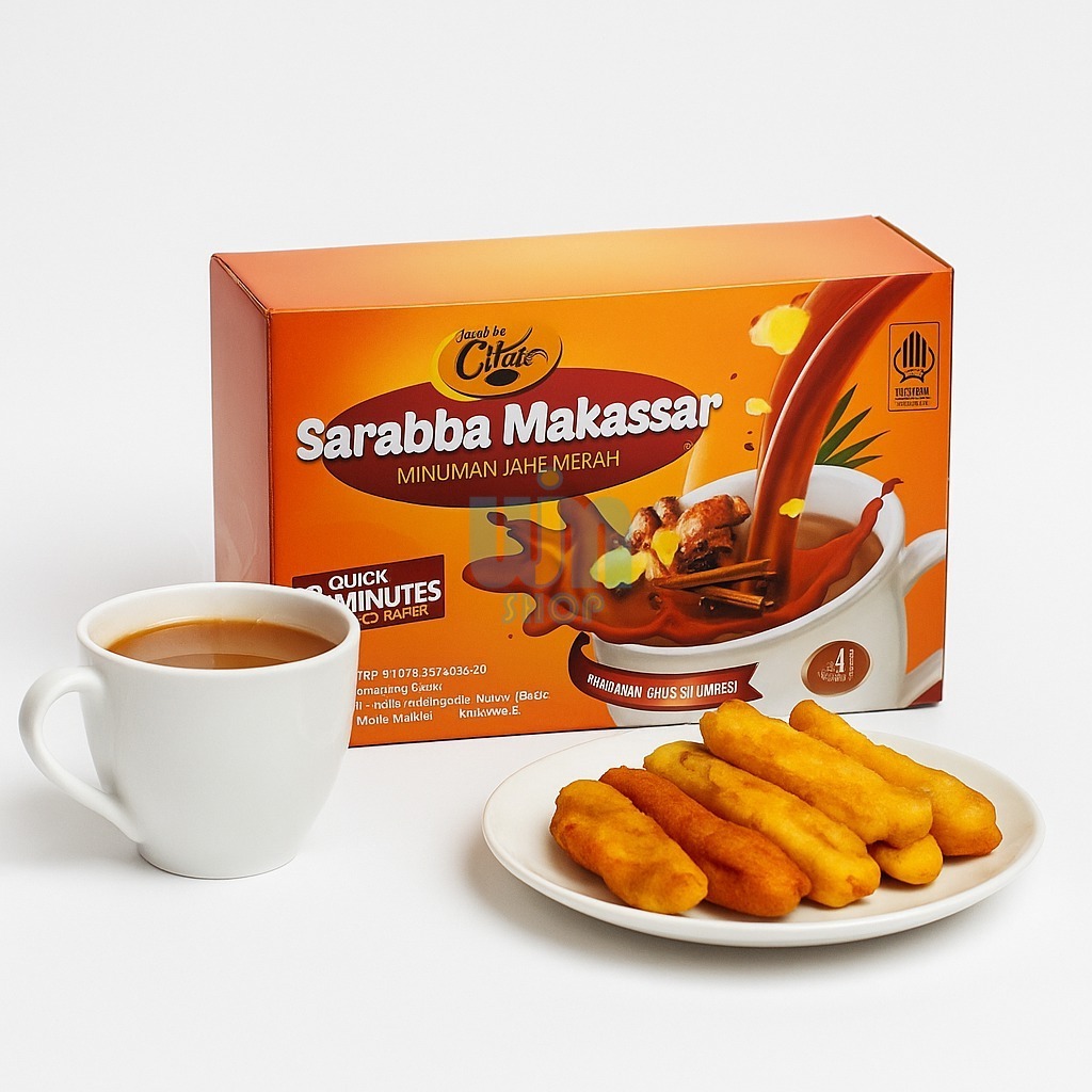 

Sarabba Makassar Original 27 Gr x 1 Box isi 4 Sachet