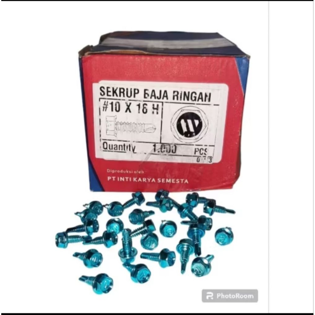 BAUT KNOPI WILSON 10X16 / BAUT BAJA RINGAN ROOFING 10X16 8MM