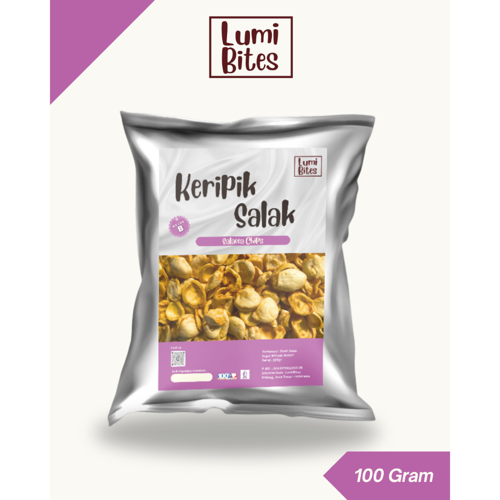 

KERIPIK BUAH SALAK 100GR | LUMIBITES