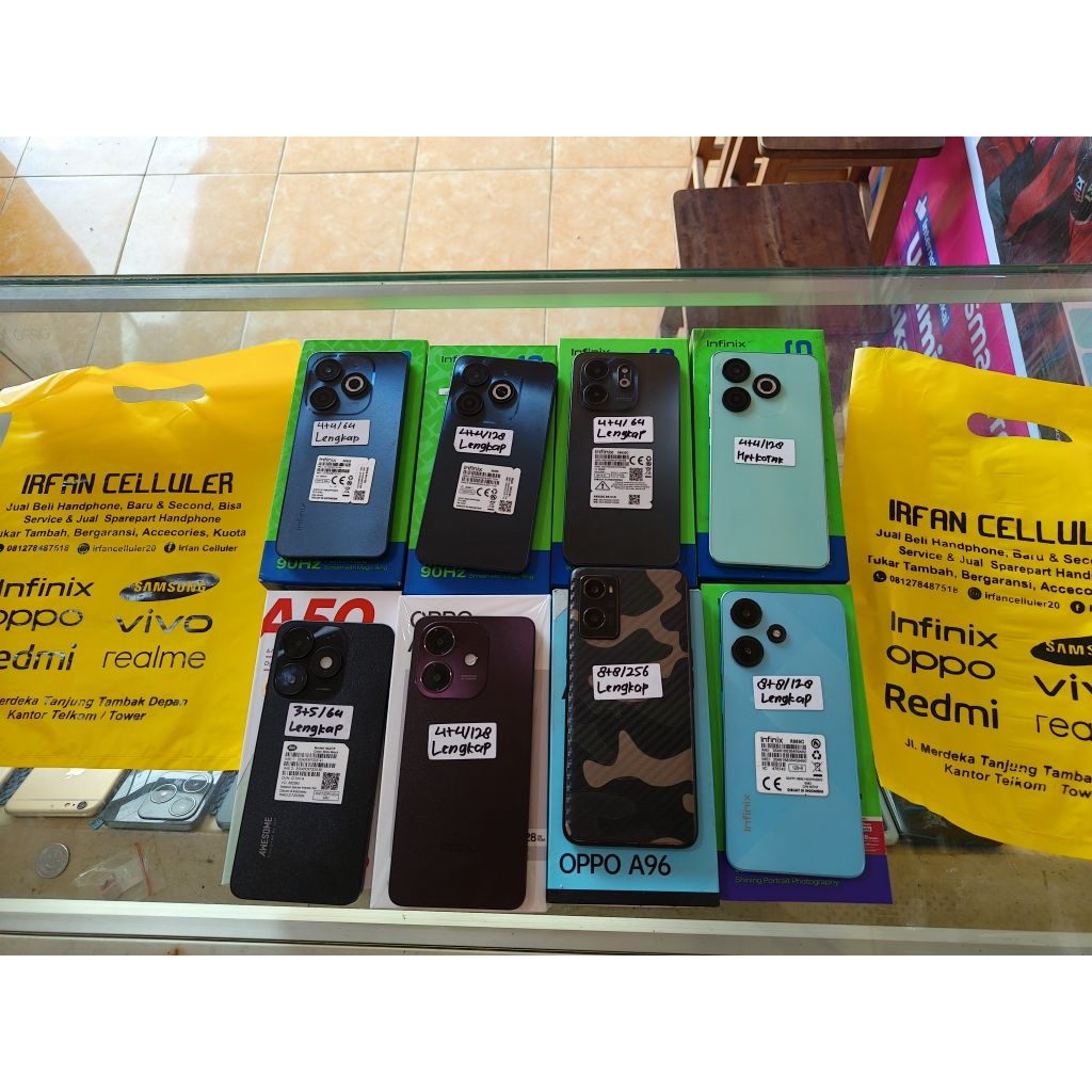 hp android second Fulset/lengkap mulus