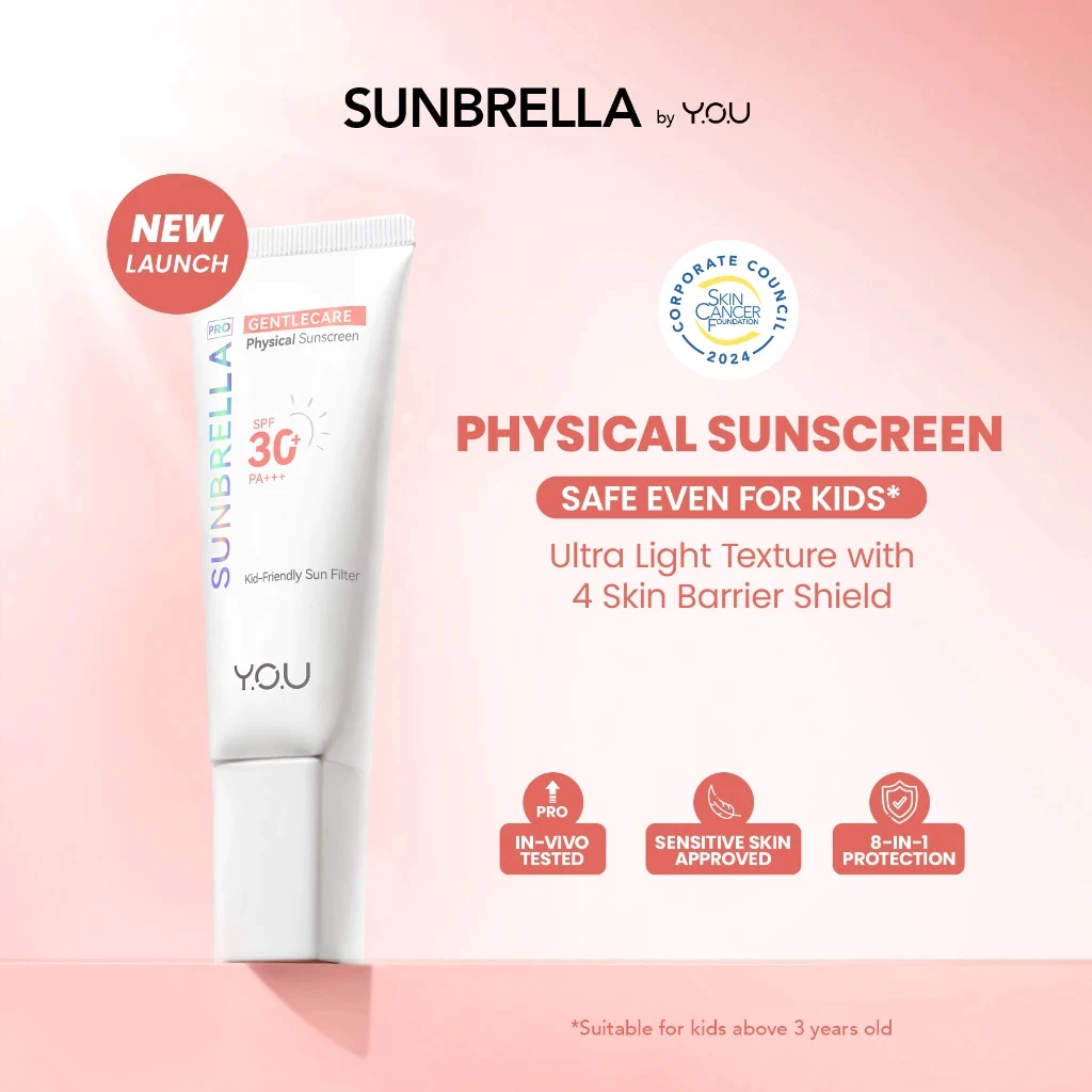 YOU Sunbrella Pro Gentlecare Physical Sunscreen | Sunscreen Physical | YOU Sunbrella Pro Gentlecare 