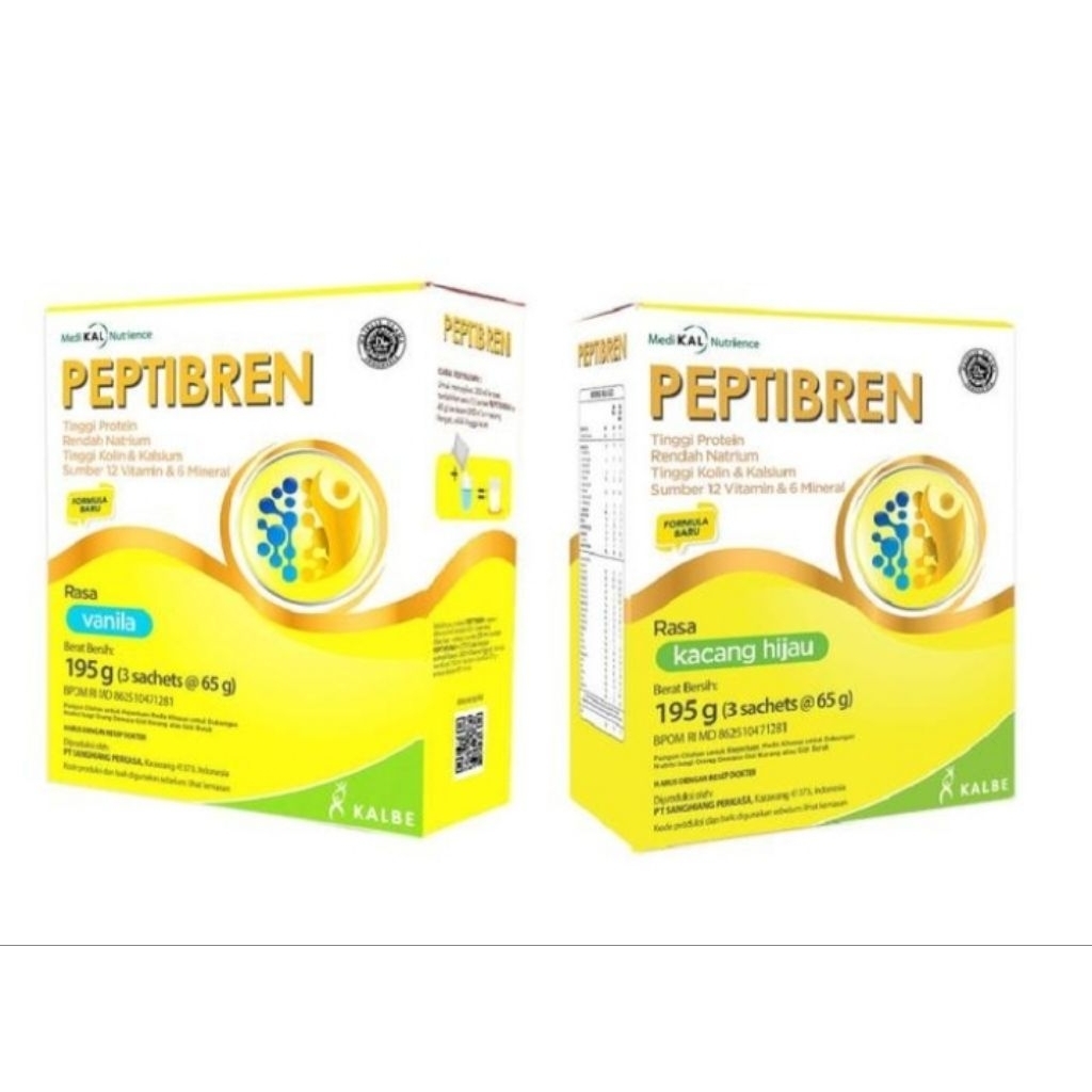 

PEPTIBREN VANILA/KACANG HIJAU 195 Gr