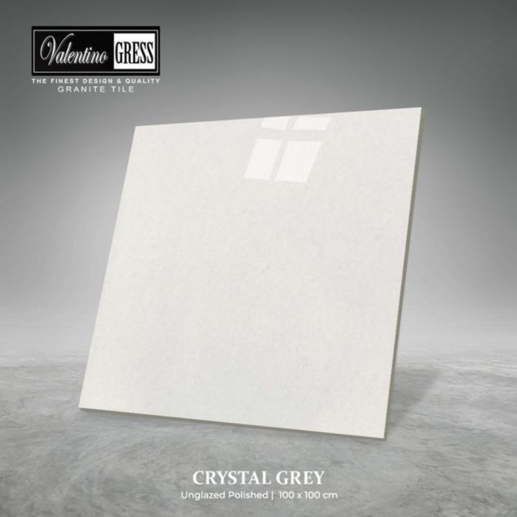GRANITE VALENTINO GRESS 100X100CM - CRYSTAL GREY