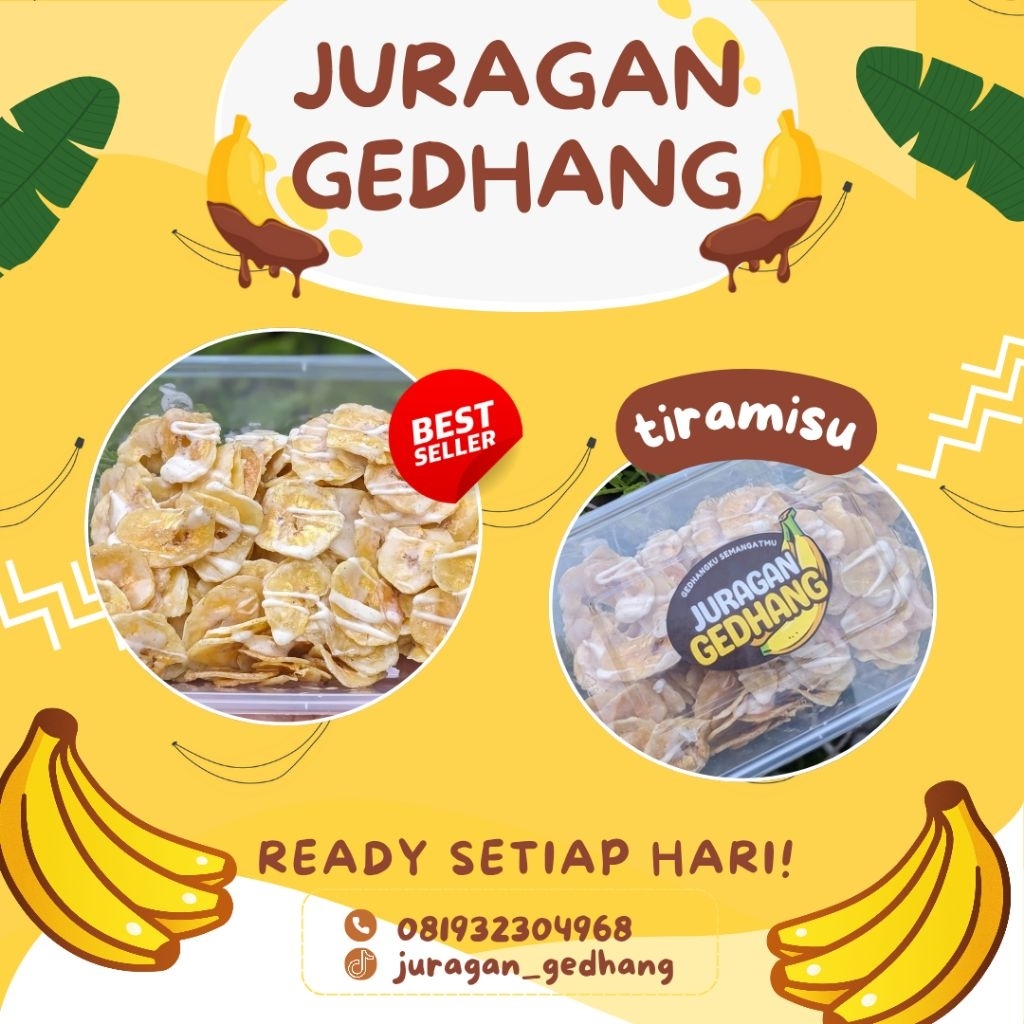 

KRIPIK PISANG LUMER RASA TIRAMISU by JURAGAN_GEDHANG