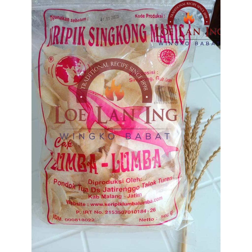 

Lumba Lumba keripik singkong 500gr