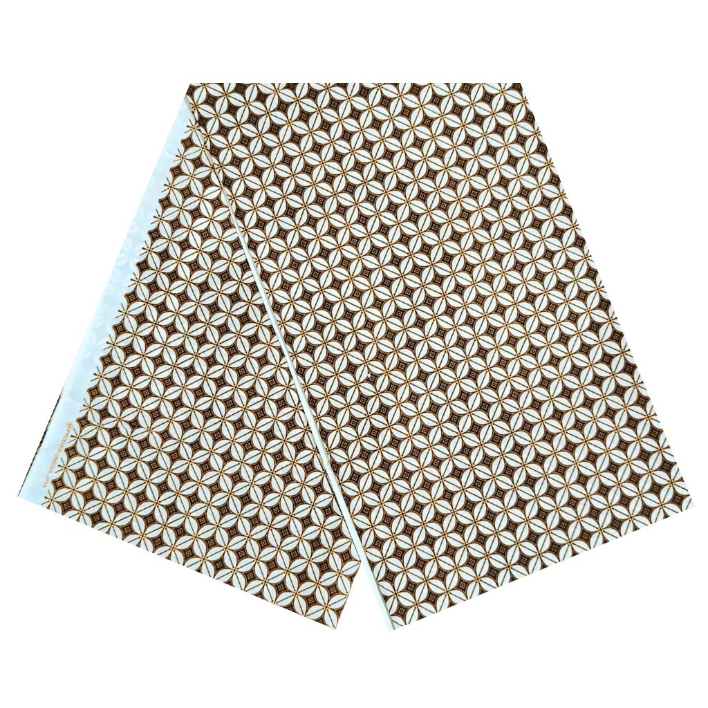 Jarik Batik Kain Batik Motif Biji Kopi Putih