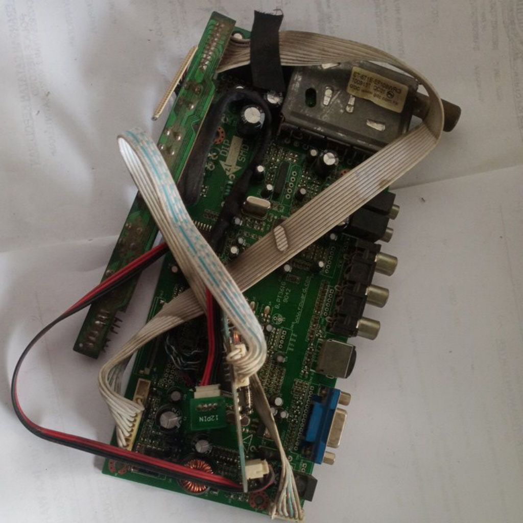 mesin Tv ADVAN LT 1470 normal