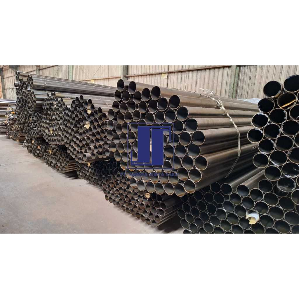 pipa bulat besi pipa bulat staalbuis pipa besi 1 inc OD 25.4mm