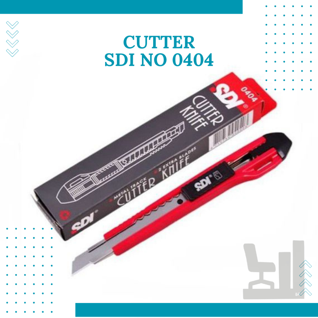 

CUTTER SDI No. 0404 - Warna Random (1 pcs)