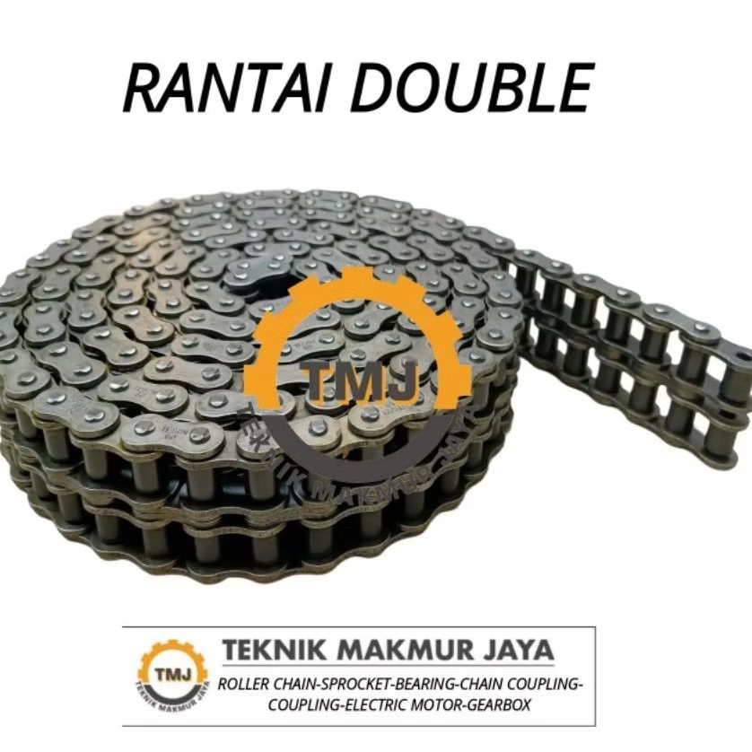 ROLLER CHAIN RS 100 - 2 DOUBLE RANTAI RS100-2