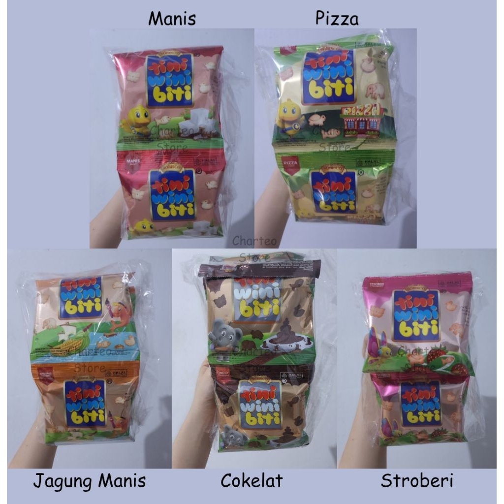 

TINI WINI BITI @18GR BISKUIT ( 1 RENCENG ISI 10 BUNGKUS)