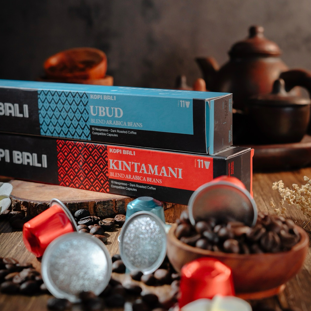 

KOPI BALI Specialty Arabica Coffee Capsules Nespresso Machine Compatible / Kopi Kapsul