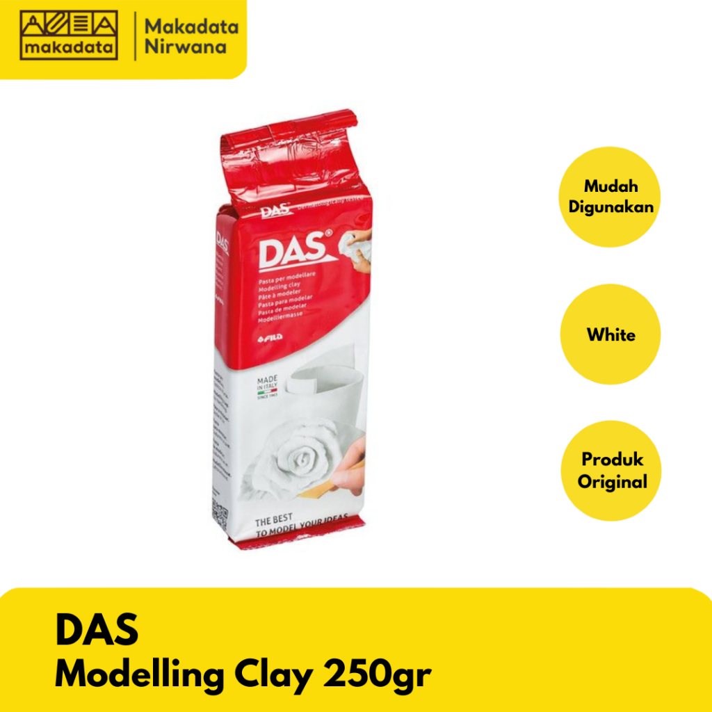 

DAS MODELLING CLAY 250GR WHITE (1 PCS)