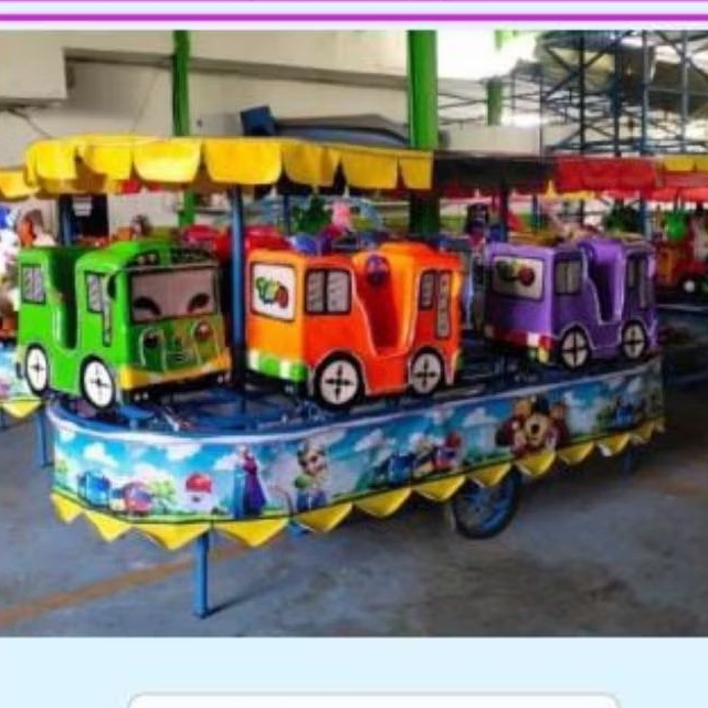 odong-odong kereta panggung tayo full aksesoris