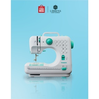 ZUKAMURA Mesin Jahit Portable Mini Zukamura FHSM 505 (12 Pola Jahitan)
