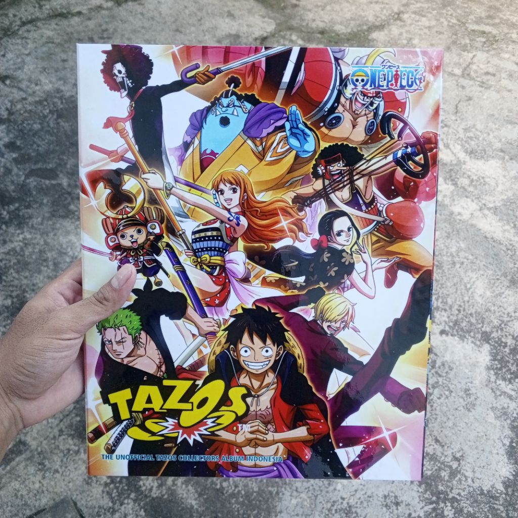 

Album binder custom Tazos One Piece A4