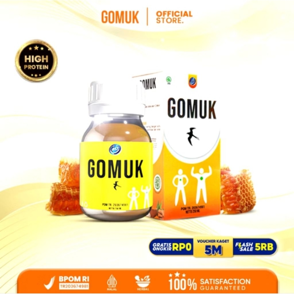 

GOMUK - Madu Herbal Kesehatan Tubuh | Mengandung Herbal Alami