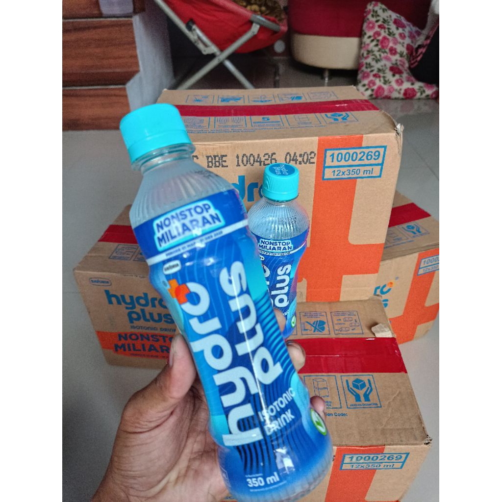 

HYDRO PLUS 350 ML NONSTOP MILIARAN (BACA DESKRIPSI)