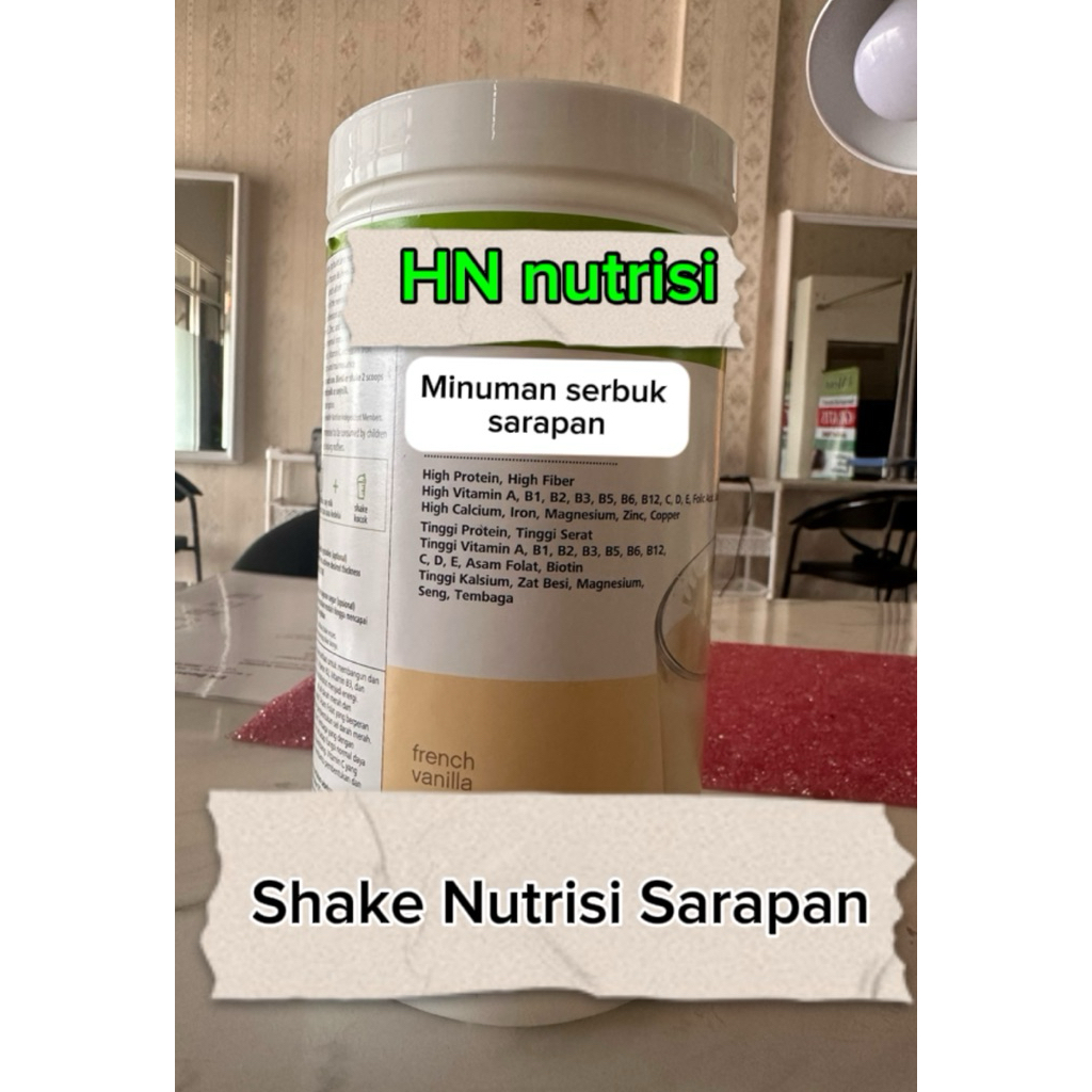 

Shake Nutrisi Sarapan | Minuman Serbuk Tinggi Protein & Serat | Aneka Rasa Lezat & Sehat