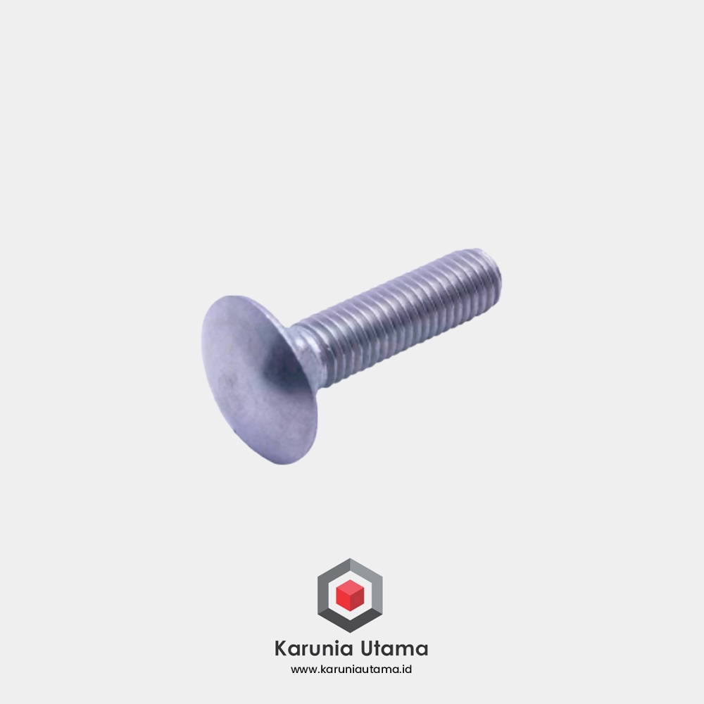 Baut Payung (Carriage Bolt) M6X30