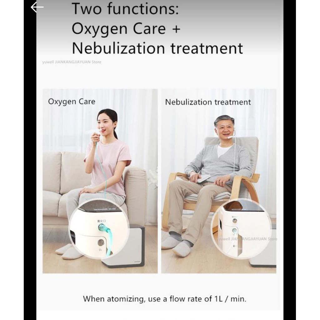 oksigen generator yuwell yu 360