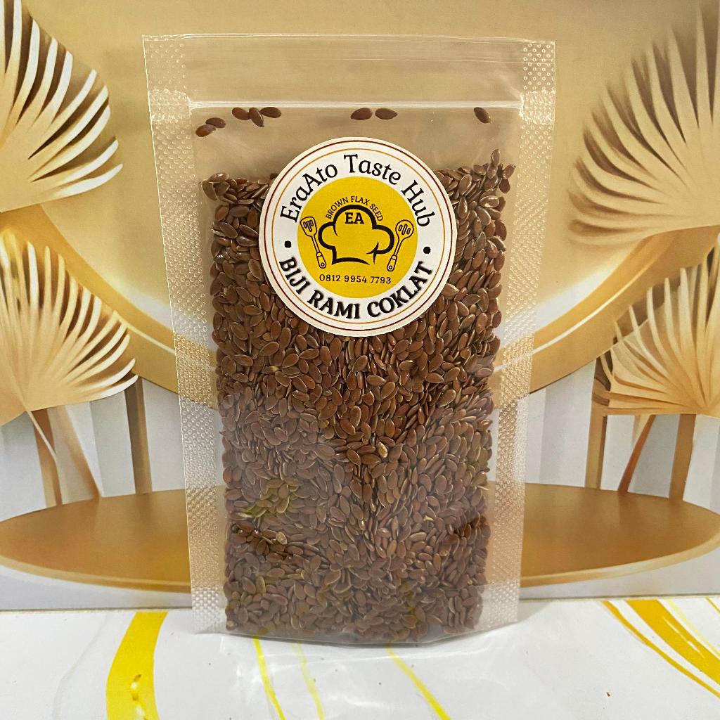 

Biji Rami Coklat Utuh (Flaxseed) – Superfood Kaya Nutrisi