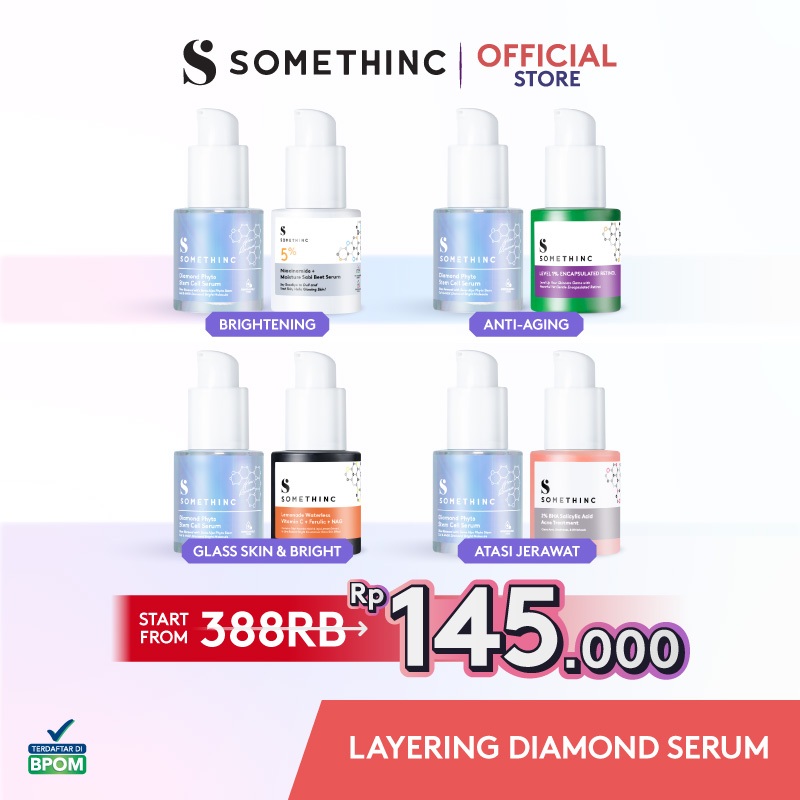 [TASYA FARASYA APPROVED] SOMETHINC Diamond Phyto Stem Cell Serum - Serum Diamond untuk Kulit