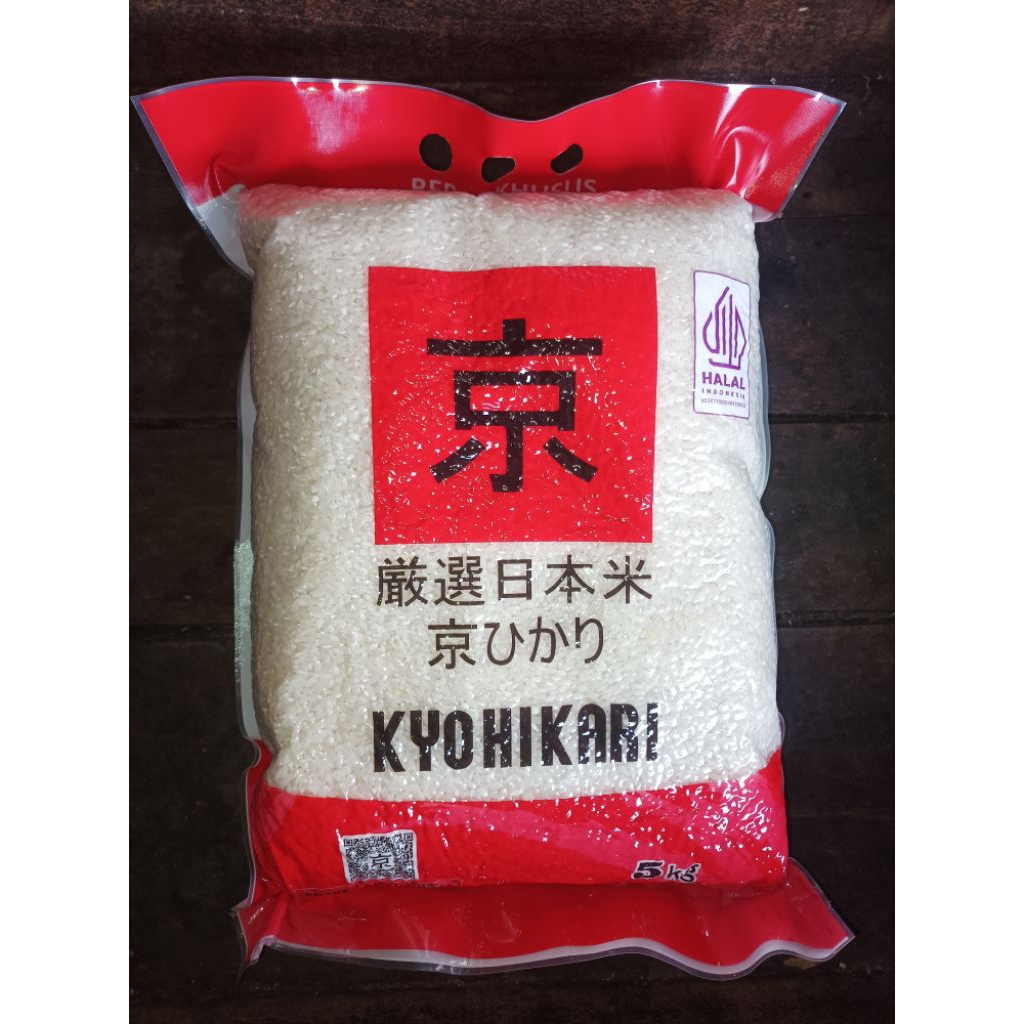 

Beras Kyohikari Japonica Jepang Sushi Onigiri Premium kemasan 5 Kg
