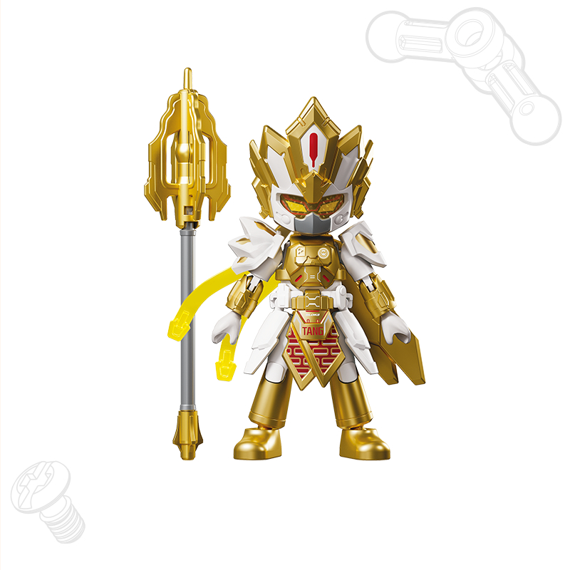 "Jual Produk [BARU] BLOKEES Figures HERO SPIRE Blind Box Mainan Balok Anak Toys (1 PCS)- WARRIOR