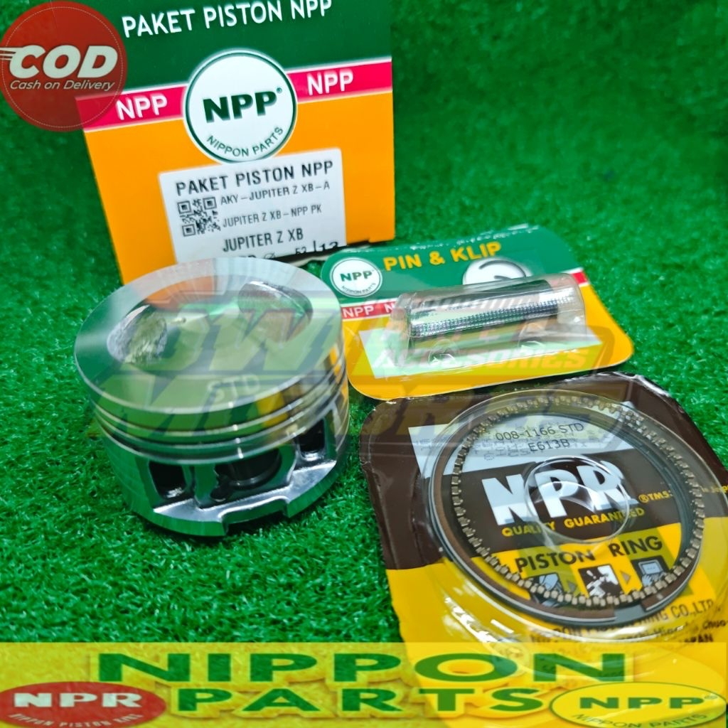 PISTON KIT SEHER SEKER JUPITER Z XB JENONG BORE UP DIAMETER 53 53.5 54 54.5 55 PEN 13 NPP