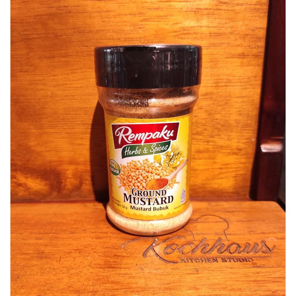 

Rempaku Ground Mustard Bubuk Mustard 50gr Halal