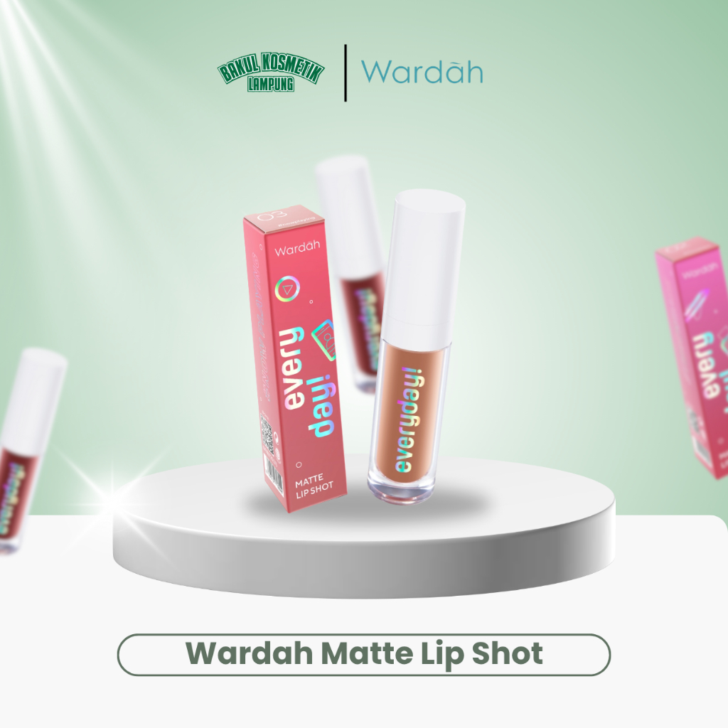 WARDAH Matte Lip Shoot Everyday / Lip Cream Wardah Lip Shoot Tahan Lama