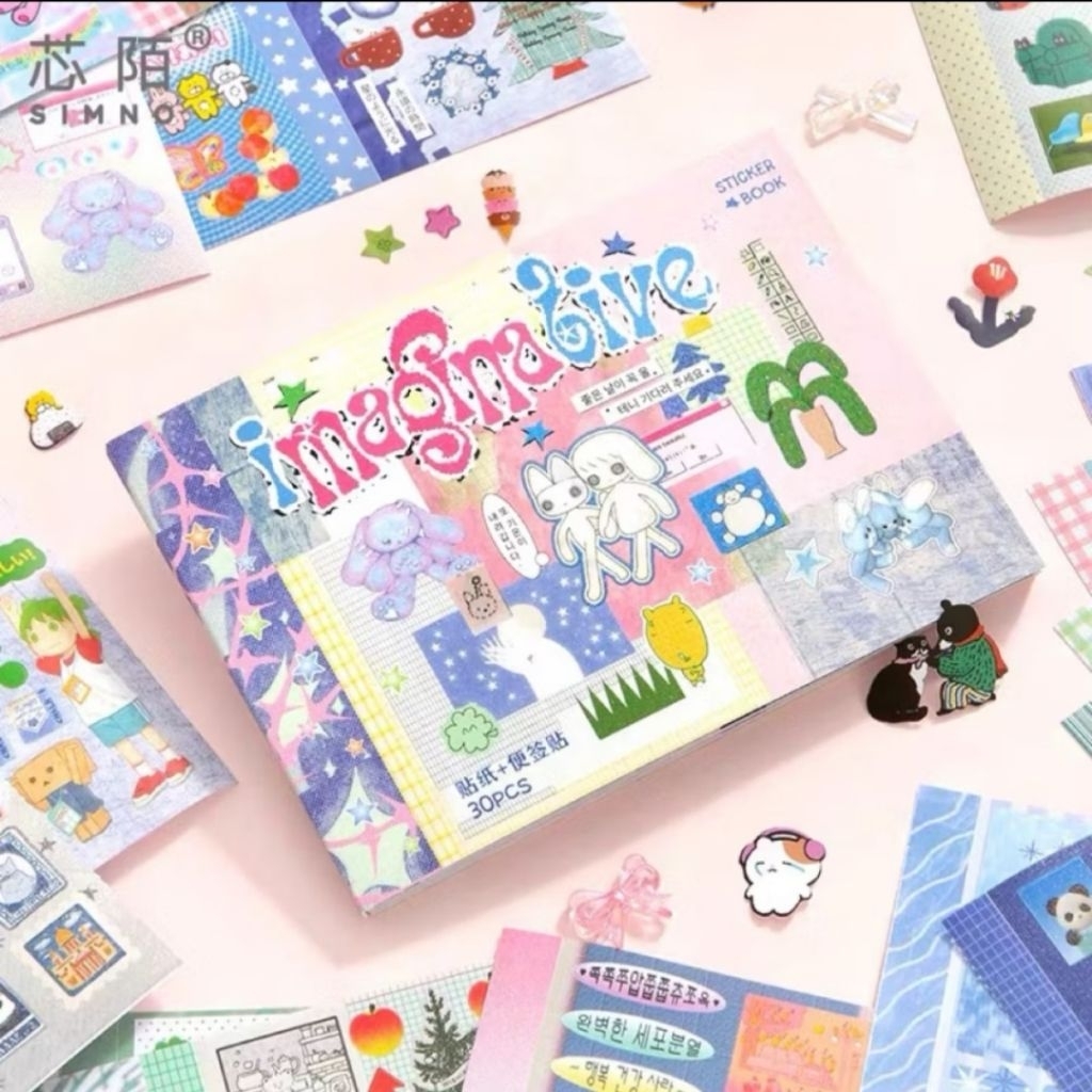 

sharing stickerbook m5 japanese deco journal