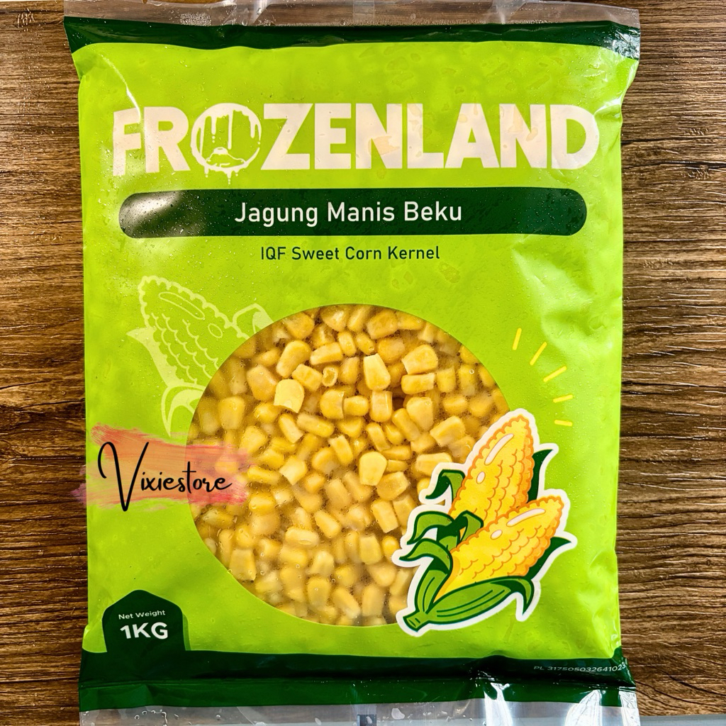 

Frozenland Sweet Corn Kernel Jagung Manis Pipil 1kg