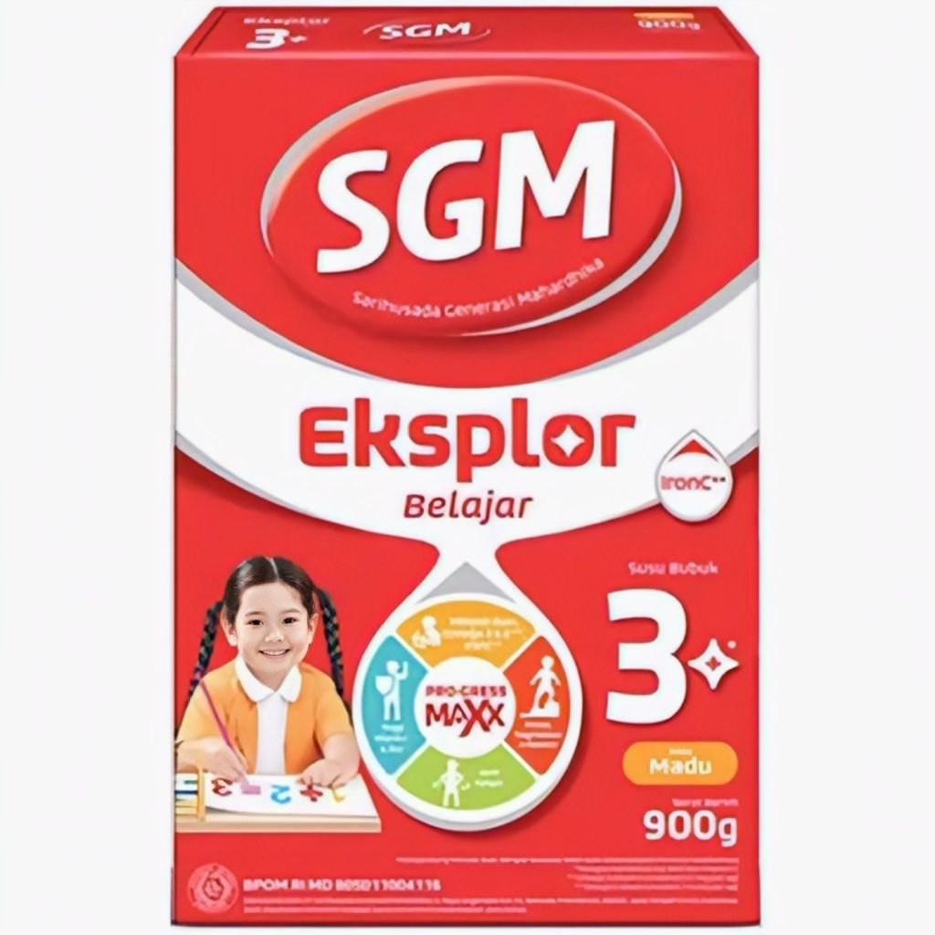

SGM Eksplor 3+ Madu 900gram